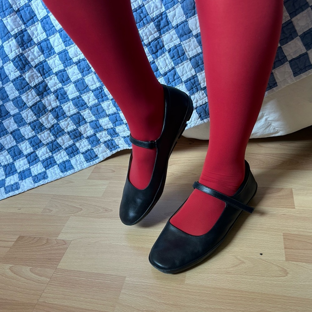 Naturalizer Black Mary Jane flats